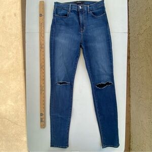 J Brand Maria High Rise Skinny Jeans 27 4